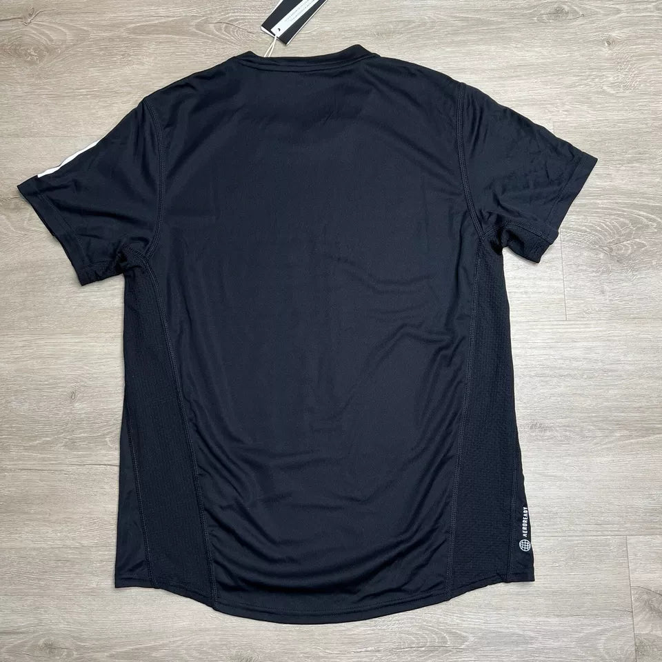 Camiseta negra Adidas NYC Runs Brooklyn Half Marathon para mujer