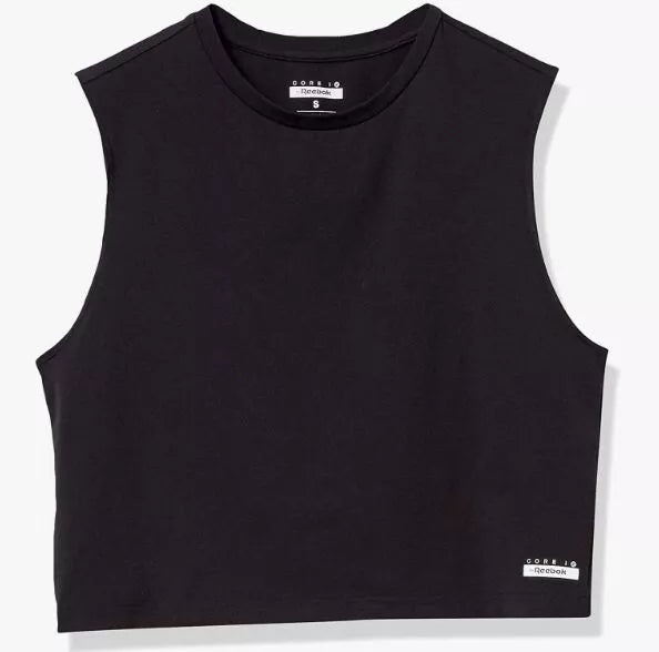 Top corto sin mangas con tirantes CORE 10 BY REEBOK para mujer,