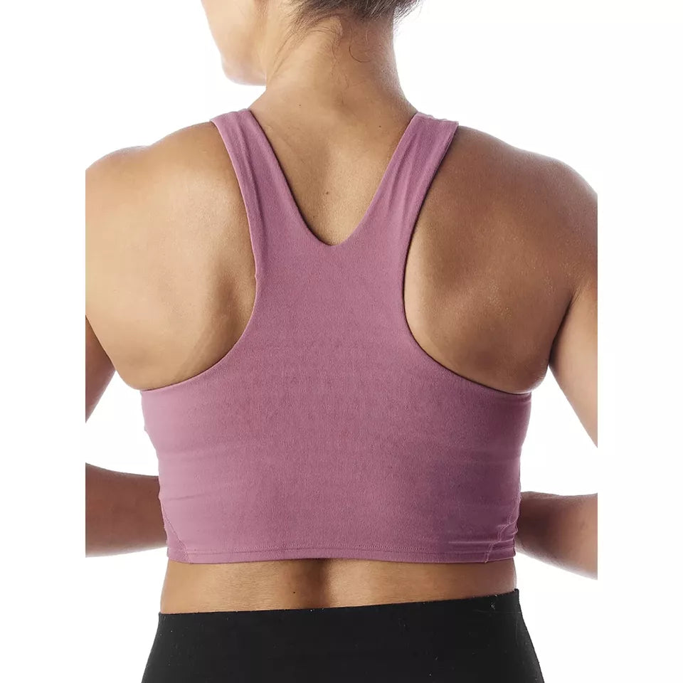 Sujetador deportivo corto Avia para mujer de soporte bajo