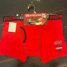 Bóxers Ecko estampados para hombre (paquete de 2)