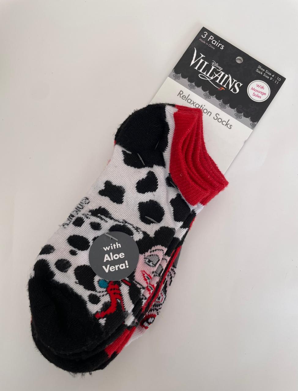 Calceta Villains para Dama de Disney