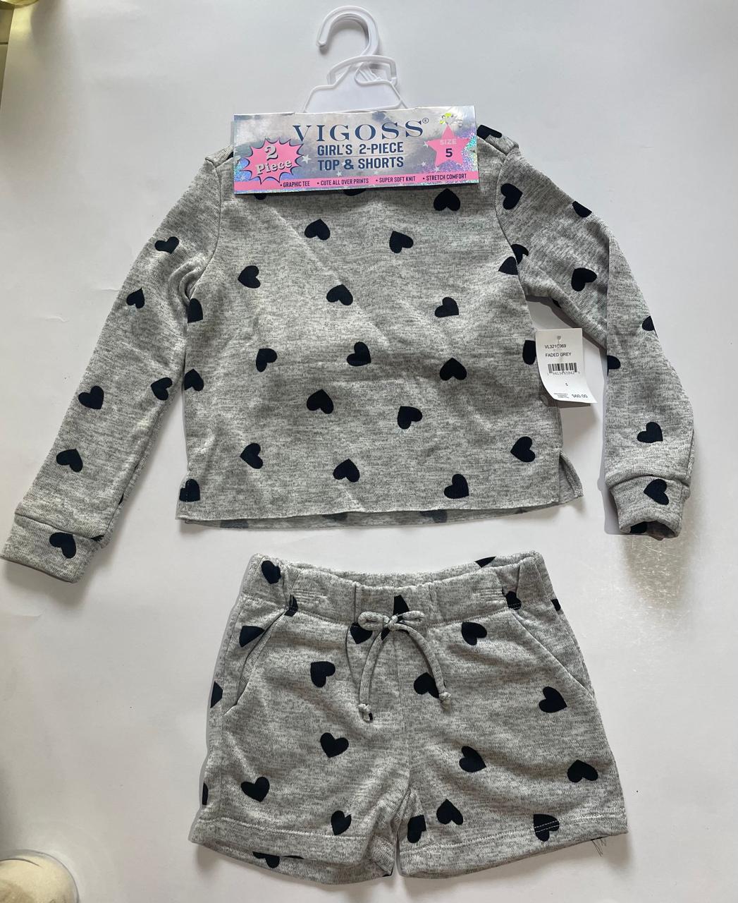 Conjunto de Short y Top estampados Vigoss