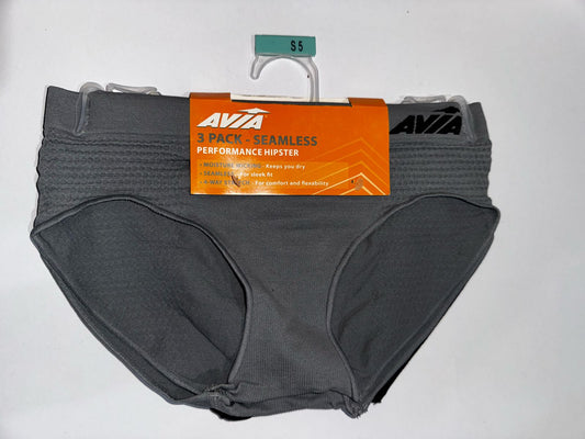 Pantaleta Avía Performance Thong  3 Pack-Seamless