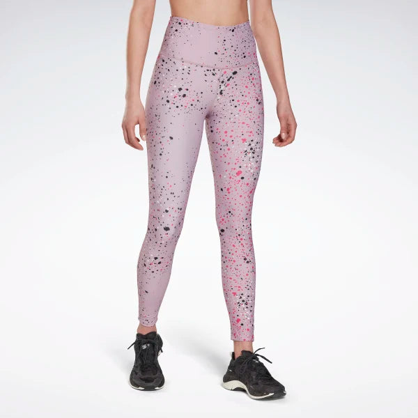 Leggin Reebok LUX FITNESS DEPORTIVO MUJER CROSSFIT SAFARI ROSA