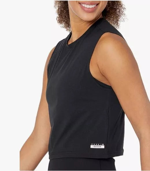 Top corto sin mangas con tirantes  CORE 10 BY REEBOK para mujer,