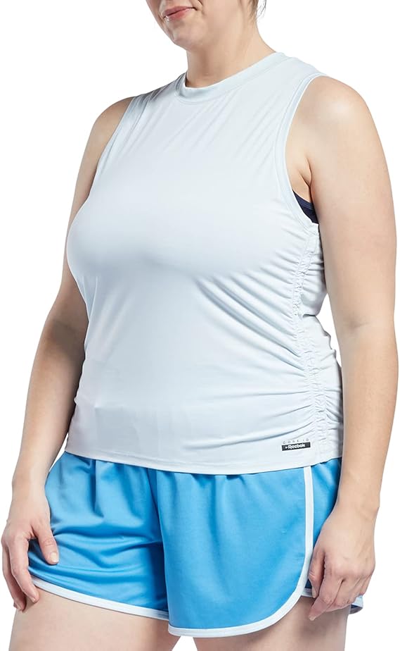 Core 10 by Reebok Activchill - Tanque Ajustado Camisola para Mujer