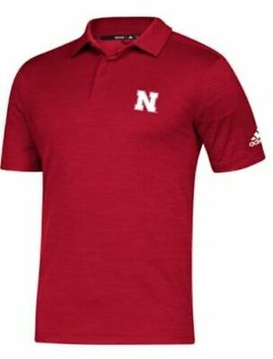 Camiseta adidas D2M CCool Polo Nebraska