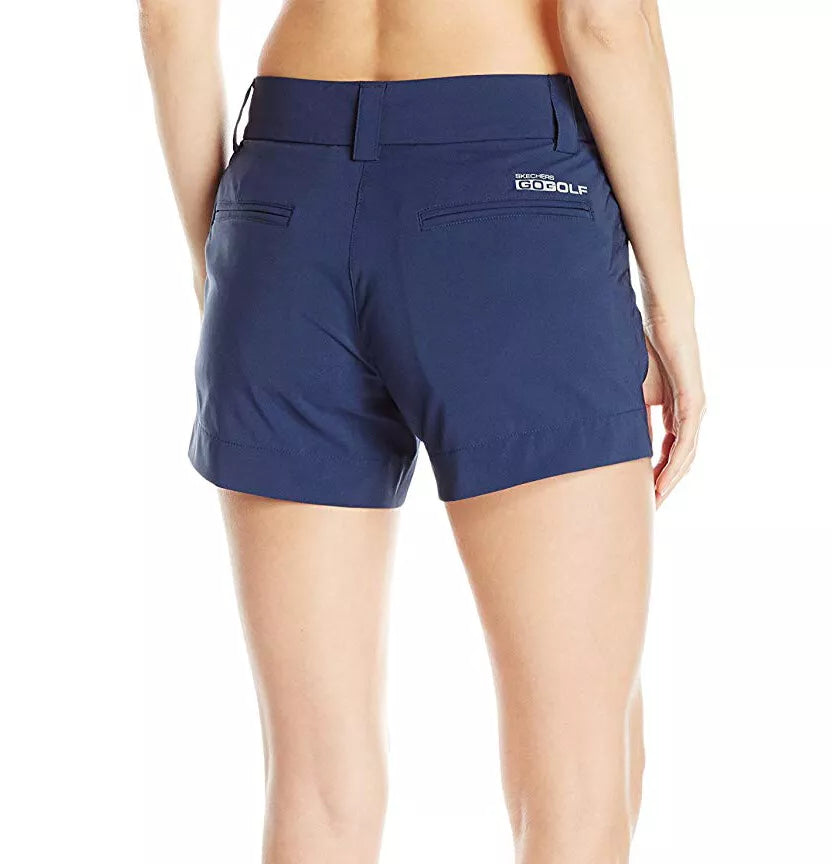 Pantalones cortos de golf para mujer Skechers Performance push Fade 4"
