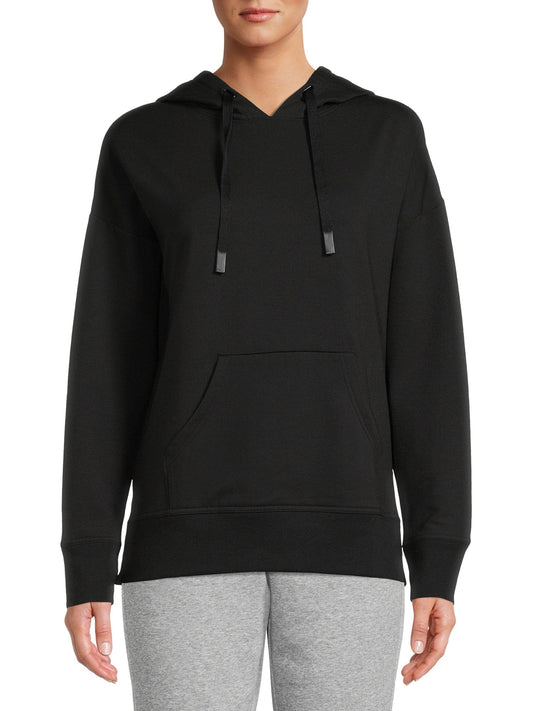 Sudadera con capucha suave para mujer Athletic Works con bolsillos delanteros