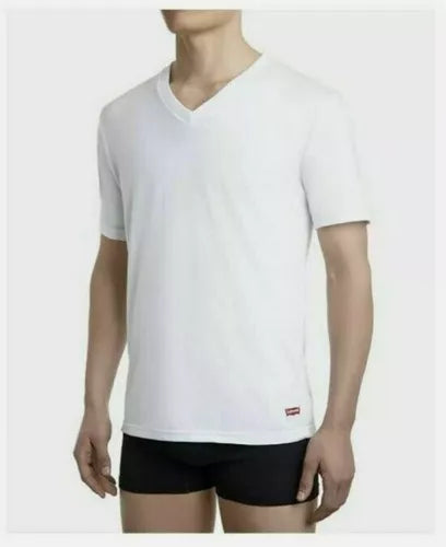 Levi's Playera Cuello V Algodón Hombre Adulto - Pack 4
