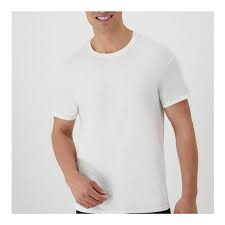 Camisetas Hanes Premium Cotton Stretch para hombre, paquete de 3, ajuste cómodo