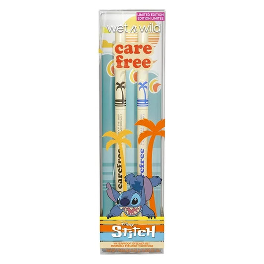 Wet n Wild - Juego de delineador de ojos impermeable Carefree de Stitch