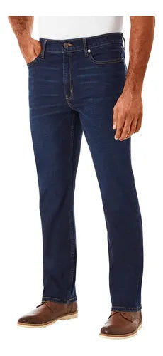 Pantalon Members Mark Straight Fit Premium Stretch Denim