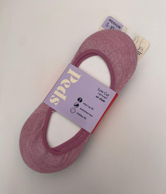 Cubre pie de corte bajo con borde liso