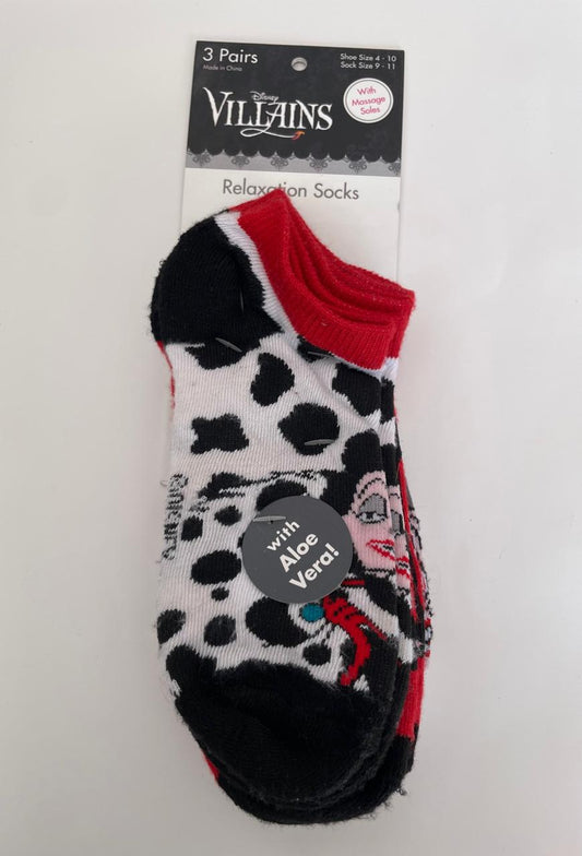 Calceta Villains para Dama de Disney