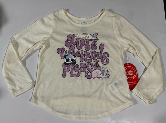 Playera Wonder Nation Manga Larga