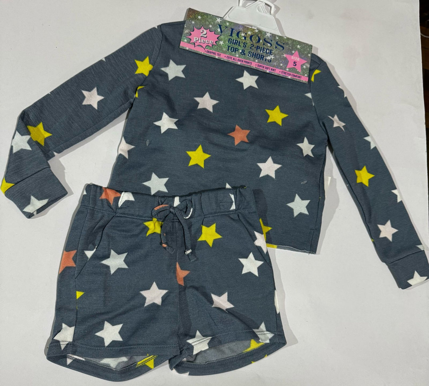 Conjunto de Short y Top estampados Vigoss