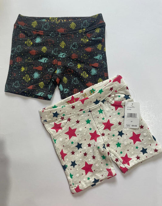 VIGOSS Pantalones cortos deportivos para niñas,