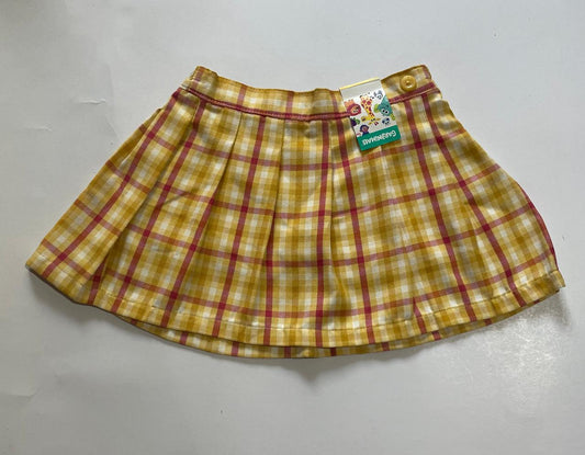 Falda a cuadros Garanimals niña