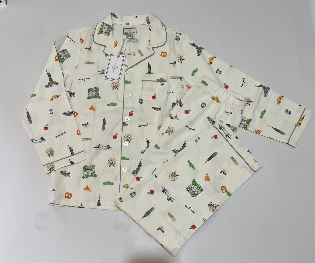 Conjunto de pantalón corto de sarga para niños Petite Plume