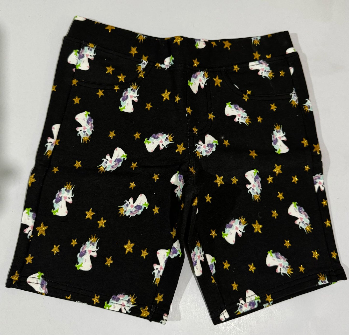 VIGOSS - Leggings y pantalones cortos para niñas, pantalones cortos elásticos cómodos y leggings