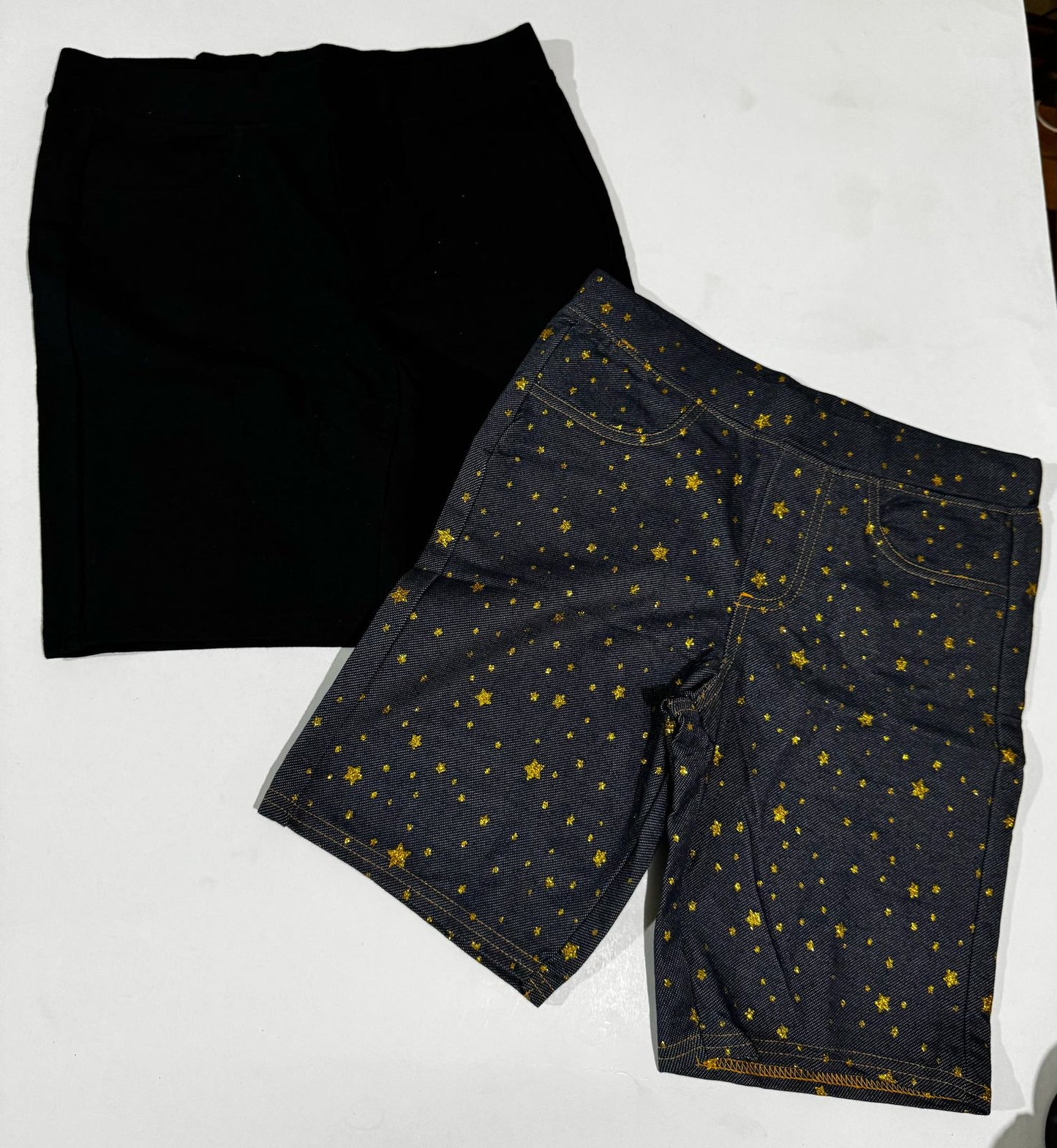 VIGOSS - Leggings y pantalones cortos para niñas, pantalones cortos elásticos cómodos y leggings