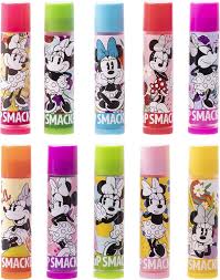 Lip Smacker Disney Minnie Mouse - Paquete de 8 bálsamos labiales para fiesta