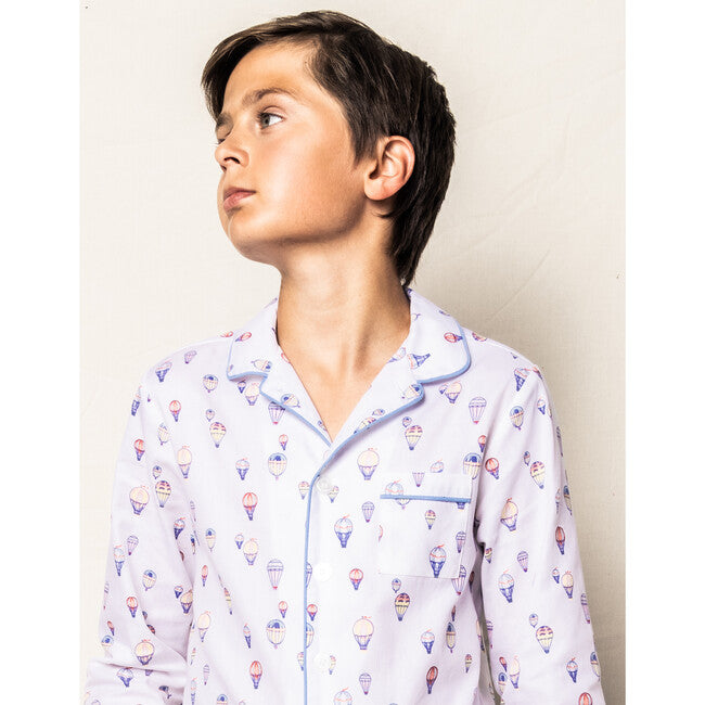 Conjunto de pijama con botones de perla, Bonne Voyage Petite Plume
