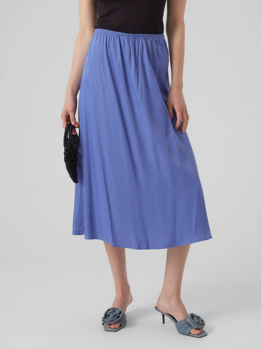 Falda midi VMINA