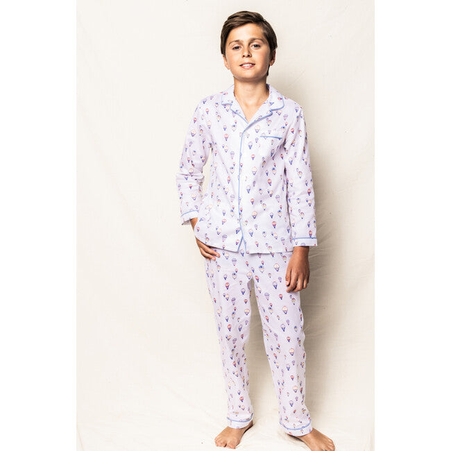 Conjunto de pijama con botones de perla, Bonne Voyage Petite Plume